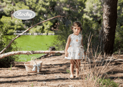 primavera - verano 2016 - Compritas para tus peques
