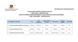 Sub Dirección de Formación General.