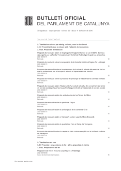 BOPC 055/11 - Parlament de Catalunya
