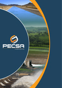 brochure pecsa - BIENVENIDOS A PECSA INGENIEROS