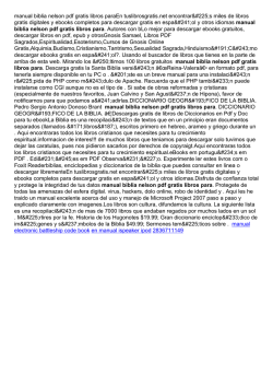 manual biblia nelson pdf gratis libros para