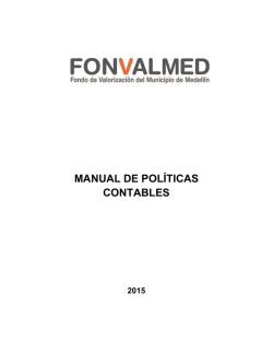 Manual V1 politicas contables Fonvalmed