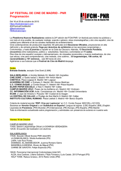 Desc&aacute;rgate aqu&iacute; la programaci&oacute;n del festival: Descargar