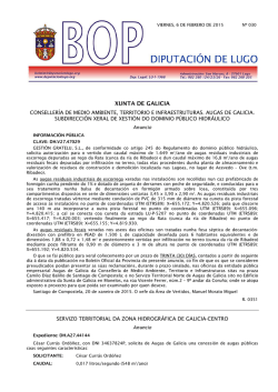 XUNTA DE GALICIA - Deputación de Lugo