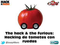 Hacking de Tomates con Ruedas