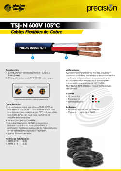 Cables Flexibles de Cobre