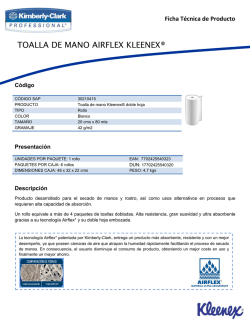 TOALLA DE MANO AIRFLEX KLEENEX® - KIMBERLY