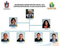 Diagrama de la estructura org&aacute;nica