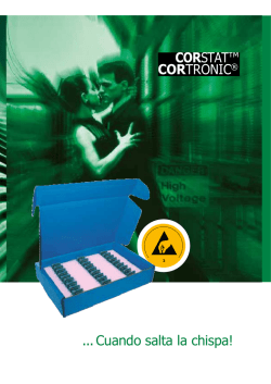 CORSTAT™ CORTRONIC® Cuando salta la chispa!