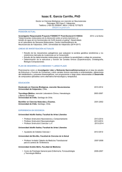 Isaac E. García Carrillo, PhD - CINV