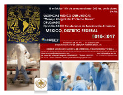 MEXICO, DISTRITO FEDERAL - Colegio Mexicano de Medicina de
