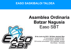 Plan Deportivo 2015 - 2016