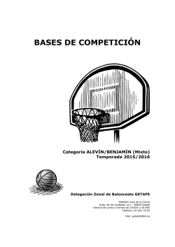 BASES DE COMPETICIÓN