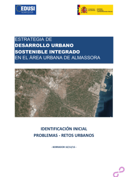 Documenta de Identificación de Problemas y Retos Urbanos de