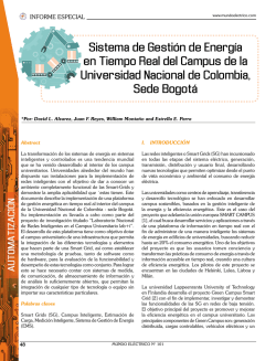 Sistema de Gestión de Energía en Tiempo Real del Campus de la