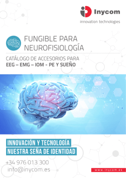 catálogo `Fungible para Neurofisiología` de Inycom
