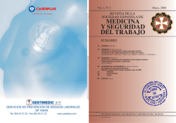 Vol 3, No 2 - Asociación Andaluza de Medicina y Seguridad en el