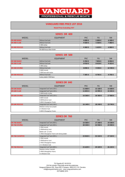eu 2016 vanguard rib price list