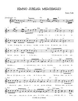 Partitura Himno Jubilar Mercedario.musx