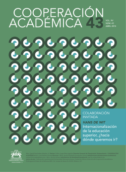 Boletín No. 43 - Universidad Iberoamericana