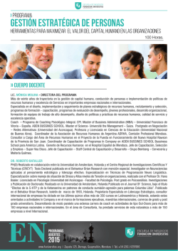 Instructores - Fundación Universitas
