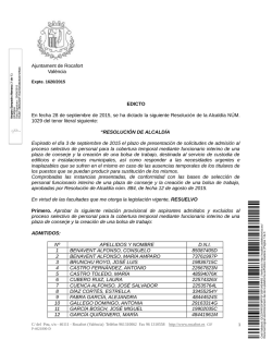 edicto del ayuntamiento de rocafort sobre nombramiento de