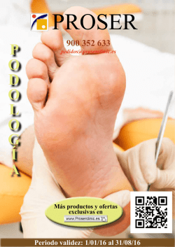Podolog&iacute;a - ProserClinic