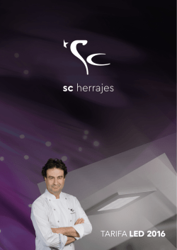 SC Iluminaci&oacute;n LED - Cat&aacute;logo 2016