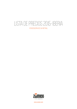 LISTA DE PRECIOS F&R_IB 2015.indd