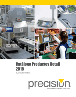 Catálogo Productos Retail 2015