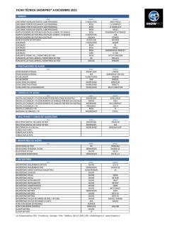 Equipos - ShowPro