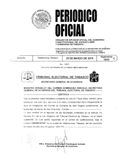 tribunal electoral de tabasco - Iniciar Sesión - Login