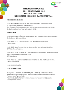 GANADOS PIAS, S - Sociedad Oncológica de Galicia