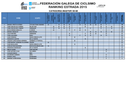 categoria master 50-60 to ta l - Federación Galega de Ciclismo