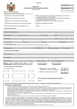 Solicitud Modelo - Municipalidad Provincial de Huaraz