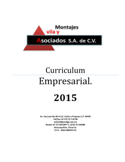 Empresarial. 2015