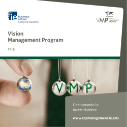 Vision Management Program