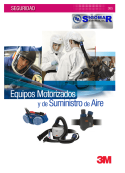Equipos Motorizados y de suministro de aire