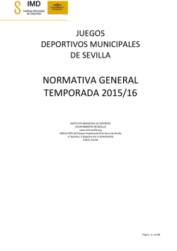 normativa general temporada 2015/16