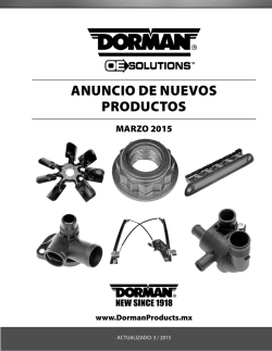 Marzo - Dorman Products