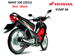 WAVE 110 I E (2013) WHITE