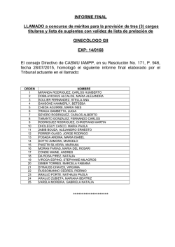 21 de Octubre de 2011