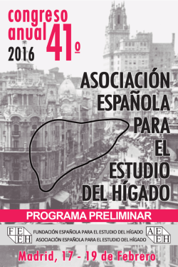PROGRAMA PRELIMINAR