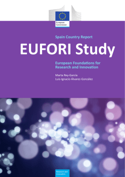 Spain Country Report European Foundations for