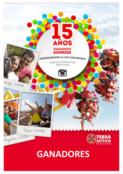 GANADORES