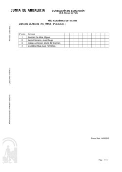 3º de ESO - ies manuel de falla
