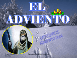 porque la Navidad no es un acontecimiento del