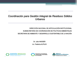 Descargar Presentaci&oacute;n de Residuos Solidos urbanos