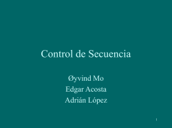 Secuencia de Control