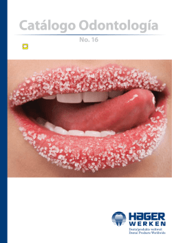 Cat&aacute;logo Odontolog&iacute;a